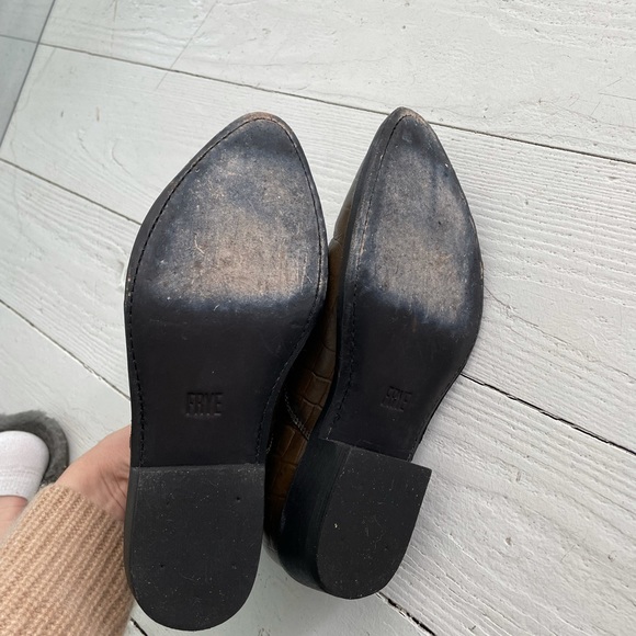 Frye green leather western booties - Picture 7 of 7